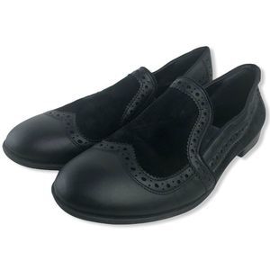 Franco Sarto Leather Slip On Tibby Loafer Flats